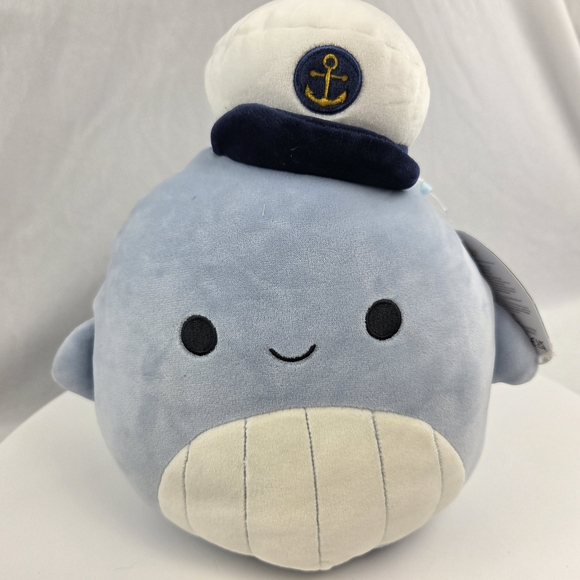 Squishmallows Tycho Blue and White Parakeet 14-Inch - Large Ultrasoft ufficiale Kelly Toy Plush